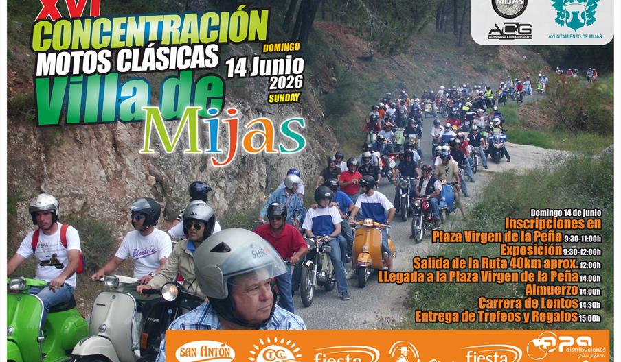 XVI Concentración de Motos Clásicas | Villa de Mijas