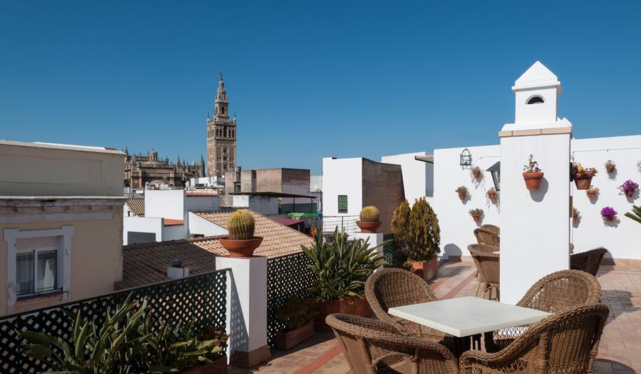 Terraza del Hotel Murillo