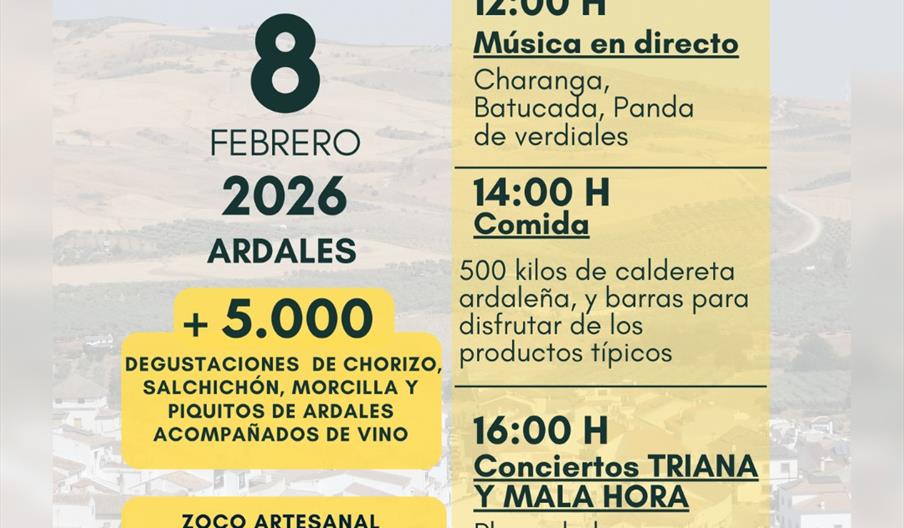 Cartel Fiesta de la Matanza de Ardales