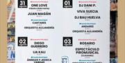 Cartel musical Fiestas Colombinas 2026